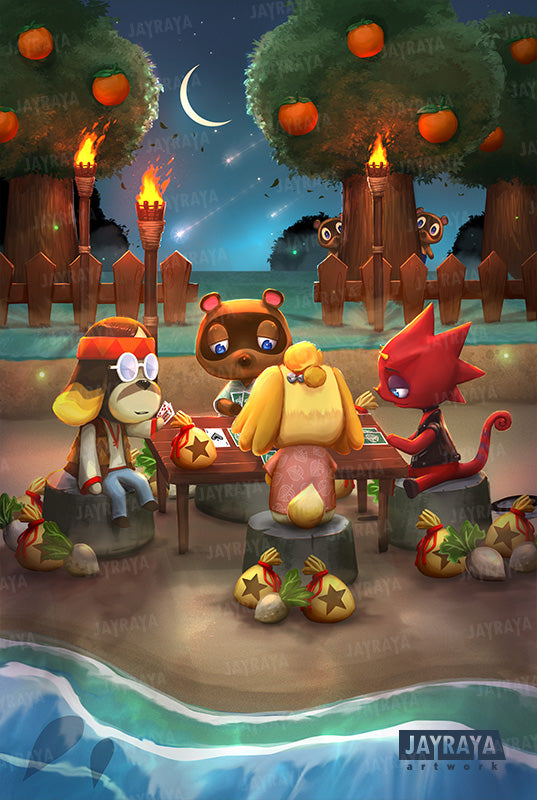 Animal crossing artwork