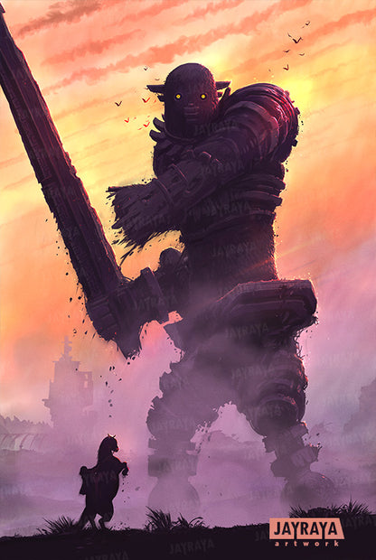 Shadow of the colossus artwork