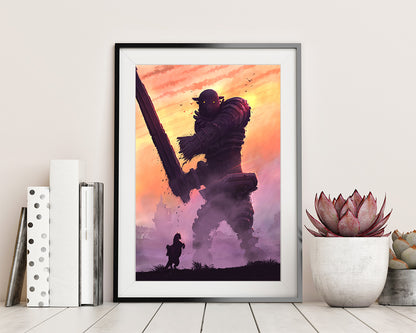 Shadow of the colossus artwork