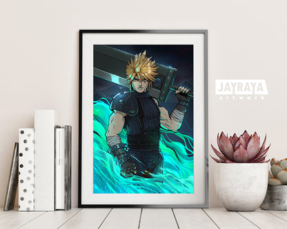 Cloud Strife artwork