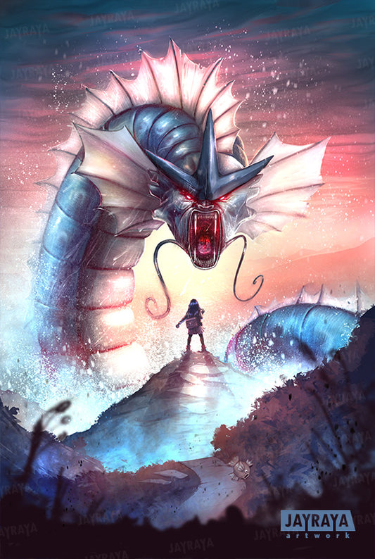 Gyarados artwork