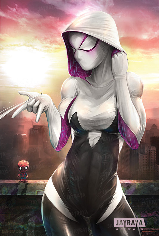 Spidergwen artwork